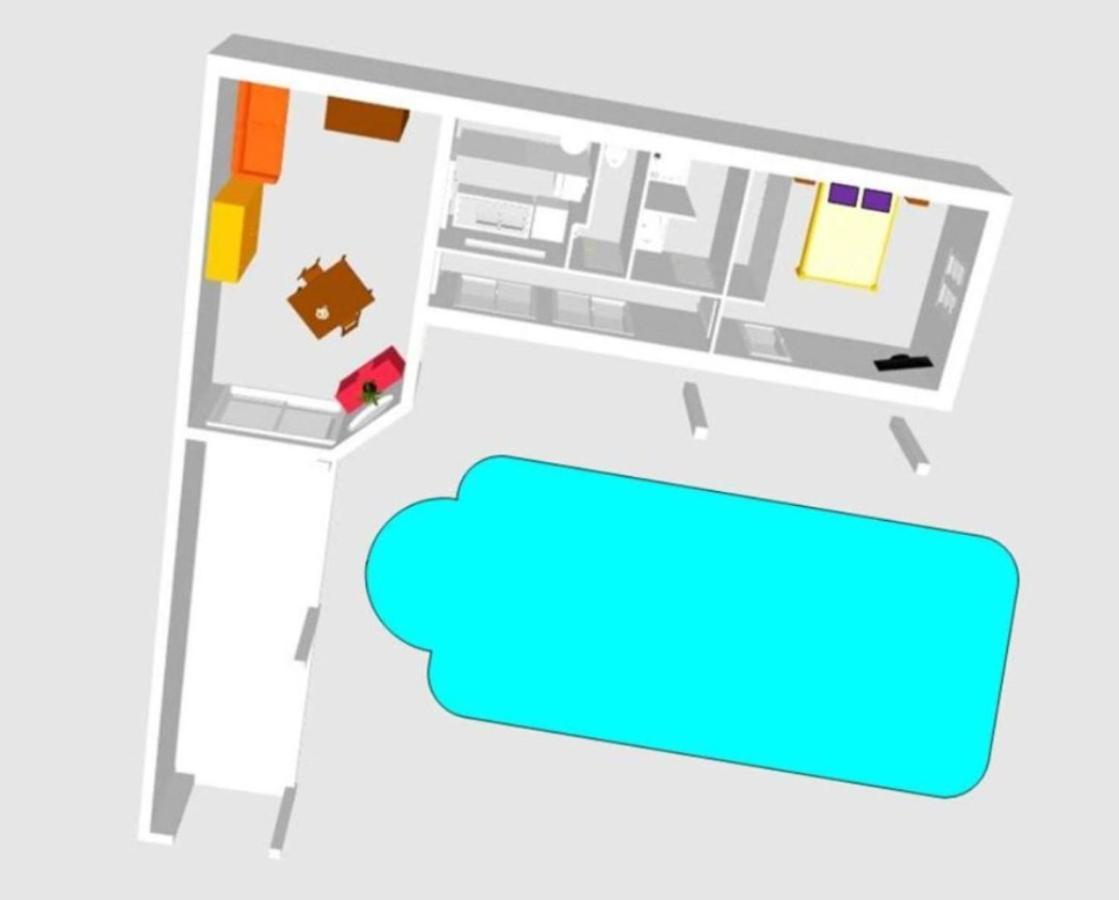 Gite Calme: Tranquil Stay with Pool and High-Speed Wi-Fi Le May-sur-Evre Exterior photo